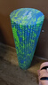 JOINFIT 泡沫轴 肌肉放松按摩滚轴 健身训练普拉提瑜伽柱foam roller 蓝绿小浮点60cm 赠筋膜球 实拍图