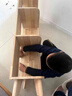 树语枫全实木书架家用客厅转角书柜小户型多层置物架落地卧室靠墙收纳架 原木色-全实木【不满意包退】 实拍图