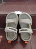 SNOOPY史努比童鞋儿童凉鞋夏季男童户外沙滩鞋女童露趾鞋子3829淡绿28 实拍图