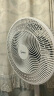 美的（Midea）【品质推荐】七叶轻音柔风电风扇/家用省电落地扇/台式电扇/广角摇头节能宿舍小型风扇 SAE35CA 实拍图