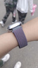 炫戴（XUANDAI）适用apple watch s10表带编织iWatch s9腕带磁吸音乐小狗苹果手表s8表带s7/s6/s5/se高级ultra配件 深灰色-听音乐小狗 44/45/46/49表 实拍图