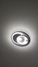 TCL 照明 轻奢卧室灯客厅吸顶灯具套餐led后现代北欧大气简约 60W 魔方-三色调光φ42CM 实拍图