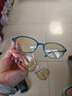 Quark美国专利儿童防蓝光眼镜黑色素防光害防紫外线护眼辐射平光镜 实拍图