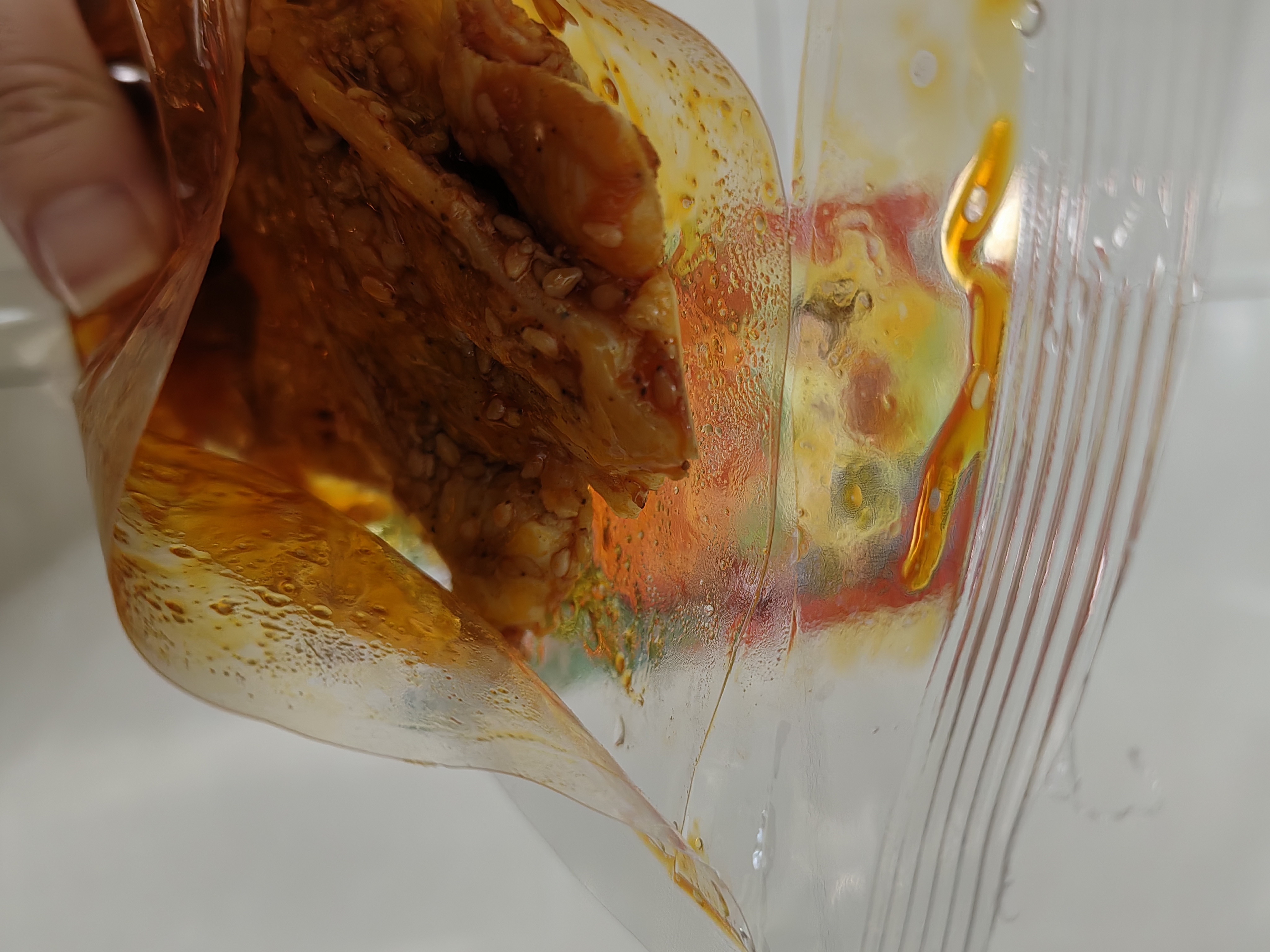 冷吃三角骨带肉边孜然鸡脆骨香辣藤椒烧烤味开袋即食休闲零食小吃 香辣三角骨3包 实拍图
