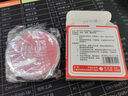 浩立信(LISON) φ80mm快干印台印泥 红色圆形透明外壳 财务办公用品 实拍图