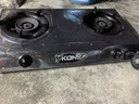 康佳（KONKA）燃气灶煤气灶双灶具 双九孔5.2kW聚能猛火爆炒台式嵌入式 钢玻面板国家补贴 JZY-B902Y（液化气） 实拍图