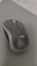 罗技（Logitech）M185 M186无线鼠标(M187P外型)办公鼠标家用笔记本台式机电脑鼠标 Mac鼠标电池中小手小巧便携商务 M186灰边 实拍图