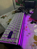MelGeekMADE68 PRO+磁轴键盘TTC万磁王紫心轴RT0.01电竞游戏客制化机械无畏契约打瓦小蜜蜂情侣 MADE68 PRO+紫光 有线MelGeek 68键 实拍图