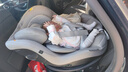Cybex儿童安全座椅0-4一键360度旋转双向坐躺车载Sirona Gi i-Size Plus松石灰 实拍图