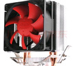 超频三（PCCOOLER）红海MINI CPU散热器（多平台/2热管/红海迷你/8cm风扇/附带硅脂） 实拍图