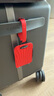 新秀丽（Samsonite）行李箱名牌行李牌趣味旅行箱定制吊牌红色挂件登机防丢挂牌674 实拍图