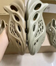 阿迪达斯Yeezyfoam水泥灰椰子夏季清凉男女运动洞洞鞋GV6840 46 实拍图