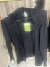 蕉下（beneunder）防晒衣男薄外套防紫外线透气户外钓鱼休闲高弹夏AS105漫暮黑L 实拍图