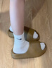 阿迪达斯三叶草YEEZY SLIDE夏季沙滩休闲运动拖鞋 GW1931 UK4.0码36.5 实拍图