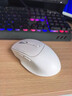 雷神（ThundeRobot）ML106 2.4G/蓝牙鼠标 无线办公家用轻音 笔记本电脑鼠标 人体工学设计便携 长续航智能省电 白色 实拍图
