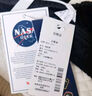 NASA GISS休闲裤男宽松直筒阔腿裤潮流长裤子 黑色直筒常规 (185/88A)2XL 实拍图