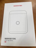 精臣D110蓝牙便携式智能标签打印机 小型热敏打价格标签机不干胶家用便签文件夹手账姓名贴幼儿园开学 D110白色(送一卷透明标签) 实拍图