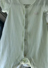 童泰（TONGTAI）婴儿短袖连体衣夏季纯棉宝宝衣服儿童家居内衣哈衣2件装 绿色90cm 实拍图