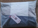 雅鹿a类全棉床笠单件180x200纯棉床单席梦思床垫床罩保护套单人床笠罩 蓝大格--A类母婴级 （水洗棉） 简约单床笠系列-- 150cm*200cm 实拍图