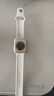 Apple/苹果 Watch Series 10 智能手表GPS款46毫米玫瑰金色铝金属表壳淡桃粉色运动型表带M/L MX2A3CH/B 实拍图