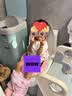 月亮故事LUNASTORY儿童智能马桶坐便圈婴幼儿坐便器男女宝宝游戏围栏PU坐垫圈-粉色 实拍图