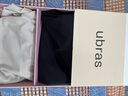 ubras[虞书欣同款]夹心软支撑光面小胸聚拢女无痕内衣隐形无钢圈文胸罩 【背勾款】兰花烟色 M 75A/75B 实拍图