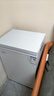 北极熊（BEIJIXIONG）小冰柜家用小型冷冻保鲜迷你冷藏商用卧式冷柜储母乳柜节能省电 单门单温138升【一级能效 全国联保】 138L 实拍图