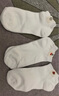 FitonTon6双袜子女夏季薄款短袜白色棉袜短筒袜10A抑菌防臭吸汗透气船袜 实拍图