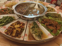 古莜碗盘餐具整套 年夜饭碗碟套装团圆餐具套装盘子碗蛇年乔迁之喜 实拍图