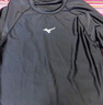 美津浓（MIZUNO）泳衣男运动健身速干水母衣大码长袖防晒沙滩潜水冲浪服A1105黑M 实拍图