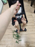 小虎子口袋推车轻便折叠婴儿推车儿童宝宝溜娃神器可登机推车T18炭黑色 实拍图