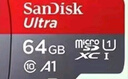 闪迪（SanDisk）64GB TF（MicroSD）内存卡 A1 U1 C10 至尊高速移动版存储卡 读速140MB/s 手机平板游戏机内存卡 实拍图