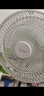 美的（Midea）【幸运草安睡1S】一级能效直流变频声控电风扇家用遥控卧室静音落地扇台式桌面抗菌大风力转页扇 实拍图