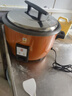 三角牌（Triangle） 电饭锅商用大容量10人以上食堂大型大号酒店饭店电饭煲保温微压蒸饭锅带蒸笼特大 13L不粘15-20人使用 橙色 13L 实拍图
