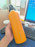 REVOMAX大容量保温杯316不锈钢保温保冷两用泡茶水杯子 向日葵黄950ml 实拍图