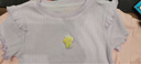 巴拉巴拉宝宝短袖t恤婴儿女童上衣2025夏装甜美精致洋气舒适209225117003 实拍图