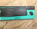罗技（Logitech）MK345无线办公键鼠套装 宽大掌托 舒适键入体验 全尺寸 带无线2.4G接收器 黑色 实拍图