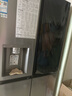 LG508L十字四门制冰冰箱纯平嵌入全景透视窗门中门全自动制冰冰箱F544MMB95D 实拍图