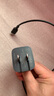 ANKER安克充电套装20W苹果充电器黑+C-C快充数据线0.9米黑 实拍图