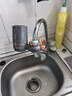 美的（Midea）净水器水龙头过滤器家用自来水滤水器直饮前置过滤器厨房卫生间通用除水垢除余氯双出水可清洗滤芯 一机一芯【可清洗滤芯】 实拍图