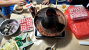 尚烤佳（Suncojia） 无烟烧烤木炭 竹炭  烧烤炉烧烤木碳 条形空心炭 取暖火锅炭 5斤 实拍图