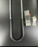 虎顿（HOTUN）玻璃门锁 U型锁双开门锁小插锁店铺商铺玻璃门锁摩托车锁A137-300 实拍图