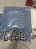 GAP男女装春季款纯棉字母logo短袖T恤常规上衣美版570044 深蓝色 2XL 美码 3XL亚洲码185/124A 实拍图