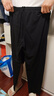 迪卡侬男士基础运动裤修身休闲长裤宽松百搭黑色2514789 实拍图
