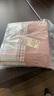 MUJI柔软洗棉被套套装 床单式/加大双人床用 粉色小格纹 学生儿童宿舍 实拍图