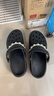 卡骆驰（crocs）经典云朵Clog女沙滩洞洞鞋凉拖鞋206750 206750-001 39 （39-40） 实拍图