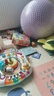 费雪（Fisher-Price）儿童玩具小皮球甩甩摇铃球黄色(含辰太按摩球红色)生日礼物礼品 实拍图