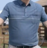 宝财羊爸爸装冰丝短袖t恤男夏季polo衫50岁60中老年人上衣服父亲节礼物 实拍图