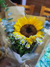 莱一刻鲜花速递单支玫瑰康乃馨向日葵公司活动用花全国同城配送 1朵向日葵小花束—20束起送 实拍图