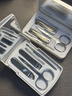 海菲诺指甲刀套装带镜子全套指甲剪死皮剪挖耳勺鼻毛剪指甲钳修脚刀5件 实拍图